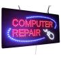 Computer Repair Sign, TOPKING Signage, LED Neon Open, Store, Window, Shop, Business, Display, Grand Opening Gift