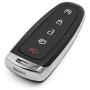 uxcell New 5 Buttons Uncut Insert Key Fob Remote Control Case Shell Replacement M3N5WY8609 for Ford MKS MKT 2013-2014