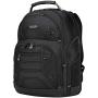 Targus Drifter II Backpack Design for Business Professional Commuter with Large Compartments, Durable Water Resistant, Hidden Zip Pocket, Protective Sleeve fits 17-Inch Laptop, Black (TBB23901GL)