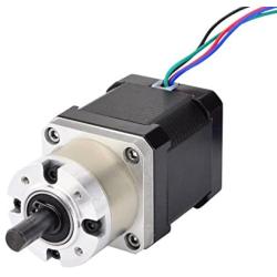 STEPPERONLINE Nema 17 Geared Stepper Motor Gear Ratio 5:1 3D Printer Extruder Motor DIY CNC Robotics