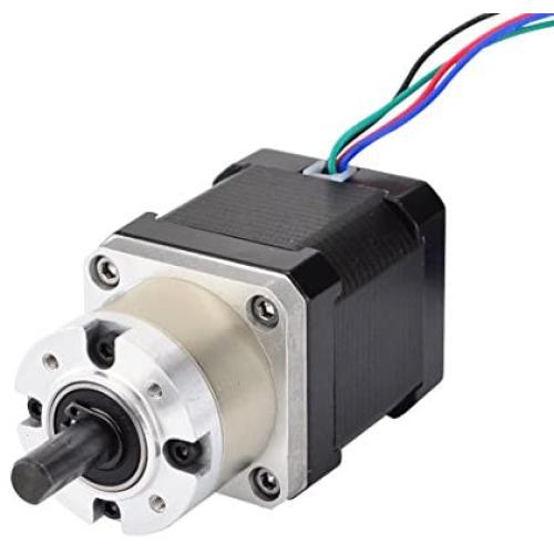 STEPPERONLINE Nema 17 Geared Stepper Motor Gear Ratio 5:1 3D Printer Extruder Motor DIY CNC Robotics