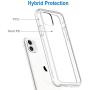 JETech Case for iPhone 11 (2019), 6.1-Inch, Shockproof Bumper Cover, Anti-Scratch Clear Back (HD Clear)