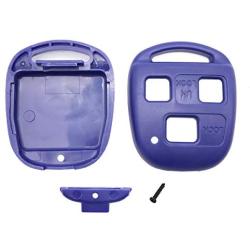 Blue Replacement Key Fob Cover Fit for Leuxs ES GS GX IS LS LX RX SC IS300 RX330 RX350 LX470 GX470 Keyless Entry Key Fob Case Shell