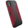 Speck Products Presidio Grip iPhone Xs/iPhone X Case, Black/Dark Poppy Red