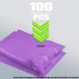 Amiff Pack of 100 Purple Poly Mailers 12 x 15.5 Multipurpose Shipping Bags 12 x 15 1/2 Packaging Envelope Mailers 2.5 Mil Thick. Peel and Seal, Waterproof, Lightweight. Wrapping, Packing