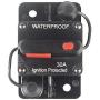 WOHHOM 30 Amp Circuit Breaker with Manual Reset 12V-36V DC Waterproof Surface Mount for Car Audio Rv Marine Boat Truck Trolling Motors, 30-300A Car Speaker Resettable Fuse