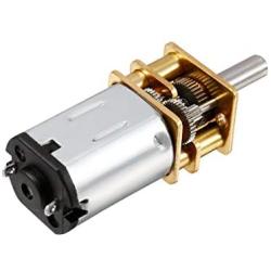 Hxchen DC 6V 30RPM Mini Metal Gearwheel Gear Motor 3mm Shaft for Robot Wheel DIY Toys