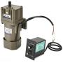 Electric Gear Motor, Walfront AC 220V 90W Single Phase Asynchronous Gear Motor High Torque Deceleration Adjustable Speed 5K/10K/20K/50K/100K RPM Optional(20k)