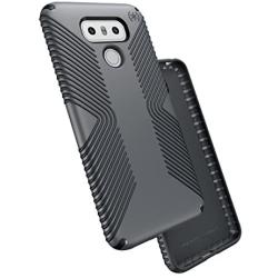 Speck Products Presidio Grip Cell Phone Case for LG G6 - Graphite Grey/Charcoal Grey