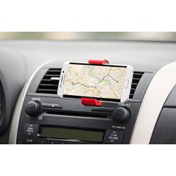 Aduro U-Grip Phone Car Mount (Air Vent) Swivel Universal Smartphone Holder for Your Car (Blue)