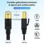 Zoegate Cat 8 Ethernet Cable 16 FT, 26AWG Heavy Duty High Speed RJ45 Connector, Cat8 LAN Gold Plated 40Gbps 2000Mhz Network, Indoor&Outdoor UV Resistant for Router/Modem/Gaming/Switch Zoegate Cat 8 Ethernet Cable 16 FT, 26AWG Heavy Duty High Speed RJ45 Connector, Cat8 LAN Gold Plated 40Gbps 2000Mhz Network, Indoor&Outdoor UV Resistant for Router/Modem/Gaming/Switch