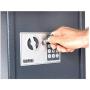 DuraBox 40 Keys Steel Safe Cabinet with Digital Lock - Electronic Key Safe with Drop Slot for Key Returns and Safe Storage (Dark Grey)