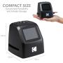 KODAK Mini Digital Film & Slide Scanner – Converts 35mm, 126, 110, Super 8 & 8mm Film Negatives & Slides to 22 Megapixel JPEG Images – Includes - 2.4 LCD Screen – Easy Load Film Adapters
