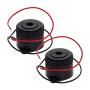 Fielect DC 12V 90dB Active Electronic Buzzer Alarm Sounder Continuous Sound Beep Speaker 2.32x0.95cm 2Pcs