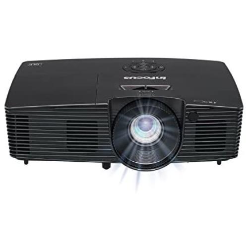 InFocus IN114XA Projector, DLP XGA 3800 Lumens 3D Ready 2HDMI with Speakers