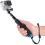 Trehapuva Selfie Stick, 19” Waterproof Hand Grip Adjustable Extension Monopod Pole Compatible with GoPro Hero(2018) Hero 9 8 7 6 5 4 3+ 3 2 1 Session, AKASO, Xiaomi Yi,SJCAM SJ4000 SJ5000 SJ6000 More
