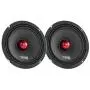 DS18 PRO-X8.4BMPK Mid and High Complete Package - Includes 2X Midrange Loudspeaker 8'' and 2X Aluminum Super Bullet Tweeter 1'' Built in Crossover - Door Speakers for Car or Truck Stereo Sound System
