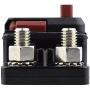 Cllena 150 Amp Circuit Breaker 12V-48V DC with Manual Reset and Disconnect Button for Car Truck Rv Motorhome Marine Automotive Audio Stereo System Trolling Motor Winch etc.