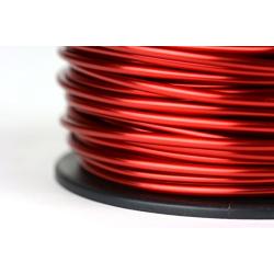 TEMCo 10 AWG Copper Magnet Wire - 1.5 lb 47 ft 155°C Magnetic Coil Red