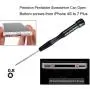 Precision Pentalobe Screwdriver Set P2 P5 P6 5-Point 5-Star 0.8 mm, 1.2 mm & 1.5 mm 3Pcs Pentalobe Screwdriver Bits Or Ts1 Ts4 Ts5 for Apple iPhone MacBook Pro, Air Retina Pentalobe Screwdriver