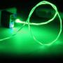 Flowing LED Magnetic Charging Cable 3 in 1 Magnetic Cable Visible LED Glowing Light 5ft Streamer Magnet USB Charger Cable Compatible with Android,Micro USB,Type C/USB C,i-Product Smartphone Tablet