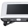 WeniChen 3.5 Inch Electronic Portable Video Aids Digital Magnifier Handheld Low Vision Reading Magnifier for Students, The Elderly in Reading, Newspapers, 2X-25X Zoom, AV/TV Output (White)