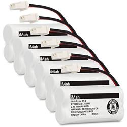 iMah Ryme B1-3 BT162342 BT262342 Cordless Phone Batteries Compatible with VTech CS6409 CS6419 CS6429 CS80100 AT&T CL81101 EL5210 EL52400 Handset Telephone (Pack of 6)