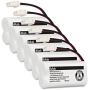 iMah Ryme B1-3 BT162342 BT262342 Cordless Phone Batteries Compatible with VTech CS6409 CS6419 CS6429 CS80100 AT&T CL81101 EL5210 EL52400 Handset Telephone (Pack of 6)