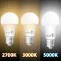 A19 LED Light Bulbs- 6 Pack, AmeriTop Efficient 9W(60W Equivalent) 830 Lumens General Lighting Bulbs, UL Listed, Non-Dimmable, E26 Standard Base (3000K Warm White)