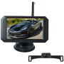 1080P HD Digital Wireless Backup Camera System 5 Inch IP68 Waterproof Color Monitor kit Hitch Rear View