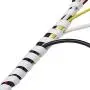 D-Line CTW2.5W Cable Management Wrap Cable Organiser | Tidy Cables, Cords & Wires in Home/Office | 2.5m Length, expands Around Cables 10-40mm, White