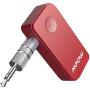 Mpow 044 Bluetooth Receiver 5.0 for Car Stereo, Bluetooth Car Adapter for 10 Hours Non-Stop Music Streaming or 8 Hours Hands-Free Calls,Bluetooth Aux Adapter Supports Siri & Google Assistant