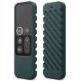 elago R3 Protective Case Compatible with Apple TV Siri Remote 4K (5th) / 4th Generation (Midnight Green) - Extra Protection, Durable Silicone, Lanyard Included, Full Access