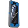OtterBox Defender Series Case for iPhone SE (2nd gen - 2020) - Marathoner (Cowabunga Blue/Gunmetal Grey)