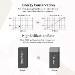 Beleeb 10 Amp Variable Voltage Transformer, 120VAC Input, 0-120V/130VAC Output Automatic Voltage Regulator(1000W Max)