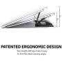 MOFT Invisible Slim Laptop Stand, Adhesive and Reusable, Adjustable Perfect Viewing Angles, Compatible with Laptops Up to 15.6''