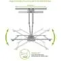 Kanto PDX650W Full Motion Articulating TV Wall Mount for 37-inch to 75-inch TVs | Low Profile with 22'' Extension | Integrated Cable Management | Swivel and Tilt Capable | White Kanto PDX650W Full Motion Articulating TV Wall Mount for 37-inch to 75-inch TVs | Low Profile with 22'' Extension | Integrated Cable Management | Swivel and Tilt Capable | White