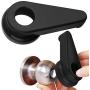 Two Pack Door Handle Extension, Soft Rubberized Doorknob Extension, Converts Knob Style Doors to Handles for Easy Accessibility for Elderly, Disabled, Children, Fits Door Knobs 2'' to 2.5''