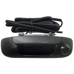 Roadpower Tailgate Replace Rear View Camera Car Backup Tailgate Handle Camera for Dodge Ram 2002-2008,Vehicle Tailgate Door Handle Replacement Camera(Color: Black)