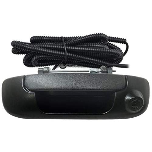 Roadpower Tailgate Replace Rear View Camera Car Backup Tailgate Handle Camera for Dodge Ram 2002-2008,Vehicle Tailgate Door Handle Replacement Camera(Color: Black)