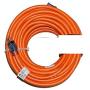 50 ft 10 Gauge Extension Cord 50 feet - Powerful 15 Amps, 125 Volts, 1,875 Watt 10/3 Extension Cords 50 ft Lighted Ends (10 Gauge Extension Cord 50 ft,Orange)