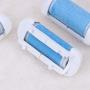 Beaupretty 10pcs Replacement Roller Refill Heads Coarse Replacement Roller Refill Heads for Electronic Foot File (Sky-blue)