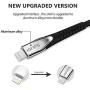KINPS MFI Certified Lightning Cable 3FT, Upgrade iPhone Charger Cord Compatible with iPhone 12/11/XS Max/XS/XR/X/8 Plus/8/7 Plus/7/6S Plu/6Ss, iPad, (Black)