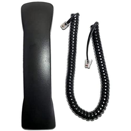 ineedITparts Replacement Handset with 9ft Curly Cord Compatible with Avaya Euro, 4400, 6400 Dogbone Series Phones