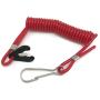 ITACO 01-lanyard Boat Engine Safety Kill Stop Switch Lanyard replaces Yamaha Honda Tohatsu Nissan Suzuki Mercruiser Mercury Outboard Motors Engine