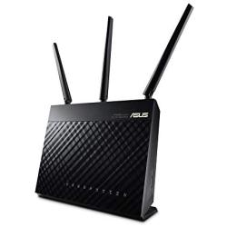 ASUS AC1900 WiFi Gaming Router (RT-AC68U) - Dual Band Gigabit Wireless Internet Router, Gaming & Streaming, AiMesh Compatible, Free Lifetime Internet Security, Adaptive QoS, Parental Control