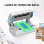 Jiose 4x6 Label Printer, Commercial Grade Thermal Shipping Label Printer & Product Barcode Printer, Compatible with UPS, Amazon, Ebay, Shopify, Etsy, Shipstation, etc