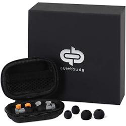 QuietBuds Noise Cancelling Ear Plugs - Ear Plugs for Sleeping | Ear Protection for Concerts | Comfortable Shooting Ear Protection | Sound Blocking Earplugs for Sleep | Ear Care Products for Noise