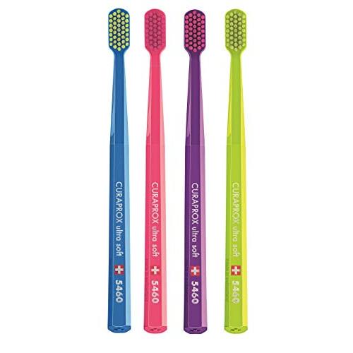 Curaprox 5460 Ultrasoft Toothbrush, 4 Pack