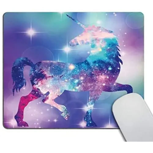Smooffly Gaming Mouse Pad Custom,Unicorn Galaxy Mousepad Non-Slip Rubber Rectangle Mouse Pads for Computers Laptop